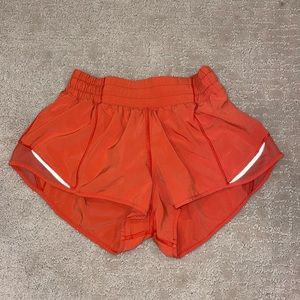 Lululemon 2” Orange Shorts